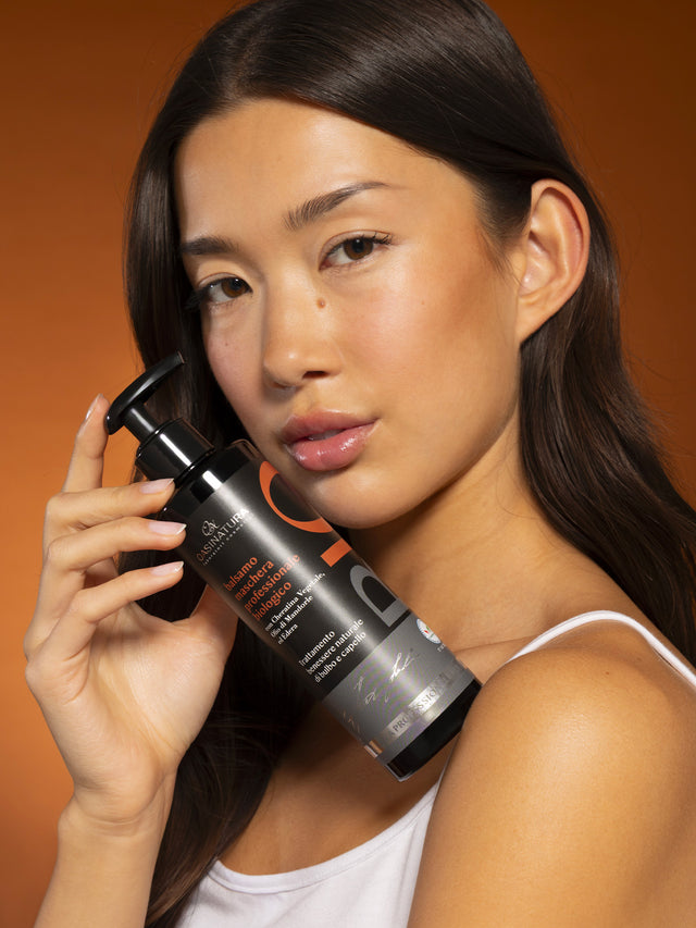 BALSAMO MASCHERA PROFESSIONALE BIOLOGICO CON CHERATINA VEGETALE, OLIO DI MANDORLE ED EDERA