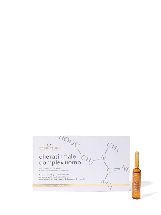 CHERATIN FIALE COMPLEX UOMO - TRATTAMENTO POLIVALENTE RISTRUTTURANTE