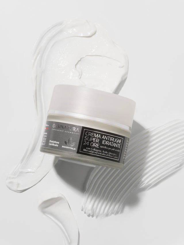 CREMA ANTIRUGHE SUPER IDRATANTE 24 ORE - SPECIFICA PER PELLI SENSIBILI