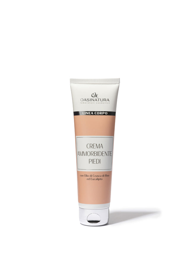 CREMA AMMORBIDENTE PIEDI CON OLIO DI CRUSCA DI RISO ED EUCALIPTO