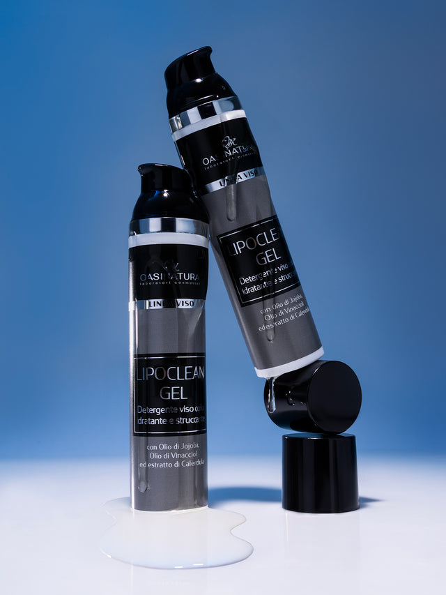LIPOCLEAN GEL CON OLIO DI JOJOBA, OLIO DI VINACCIOLI ED ESTRATTO DI CALENDULA