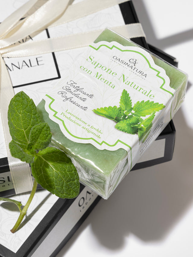 SAPONETTA NATURALE ALLA MENTA