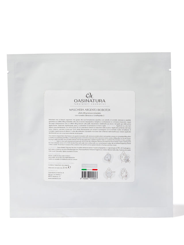 MASCHERA ARGENTO BIOBOTOX - EFFETTO LIFTING TENSORE IMMEDIATO