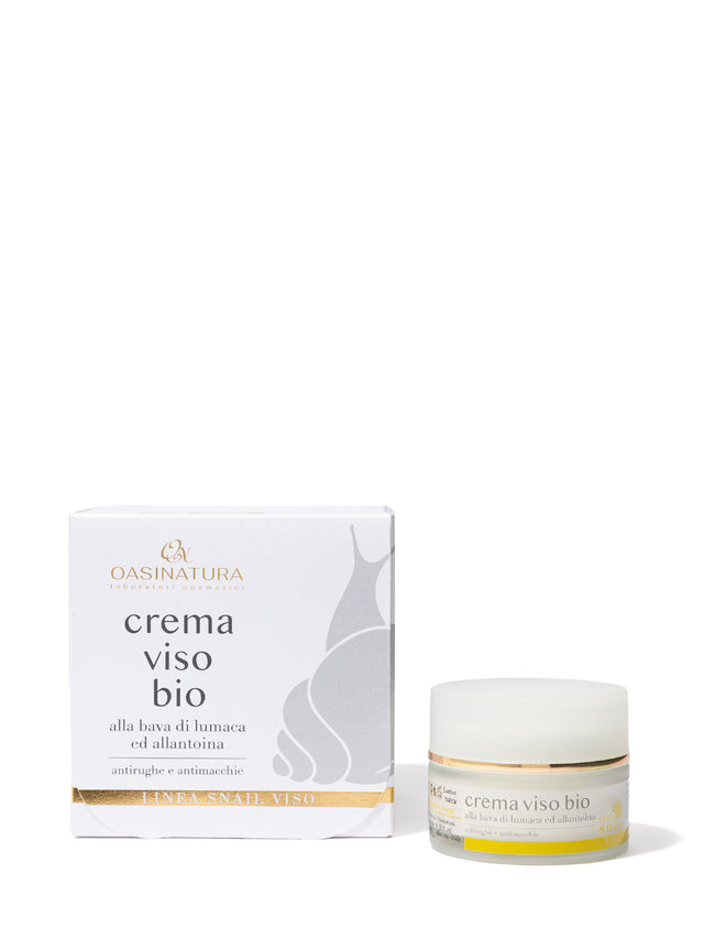CREMA VISO BIO ALLA BAVA DI LUMACA ED ALLANTOINA