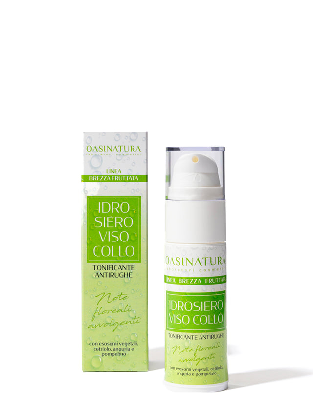 IDROSIERO VISO COLLO - TONIFICANTE ANTIRUGHE - NOTE FLOREALI AVVOLGENTI