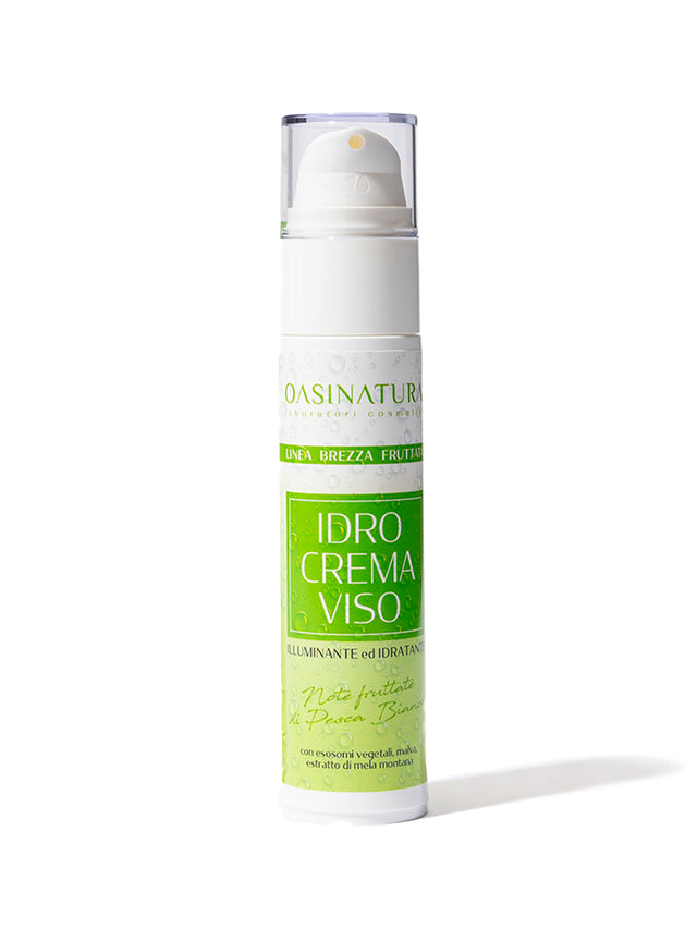 IDROCREMA VISO - ILLUMINANTE ED IDRATANTE - NOTE FRUTTATE DI PESCA BIANCA