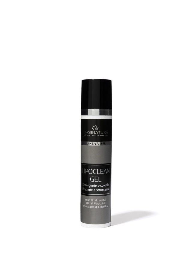 LIPOCLEAN GEL CON OLIO DI JOJOBA, OLIO DI VINACCIOLI ED ESTRATTO DI CALENDULA