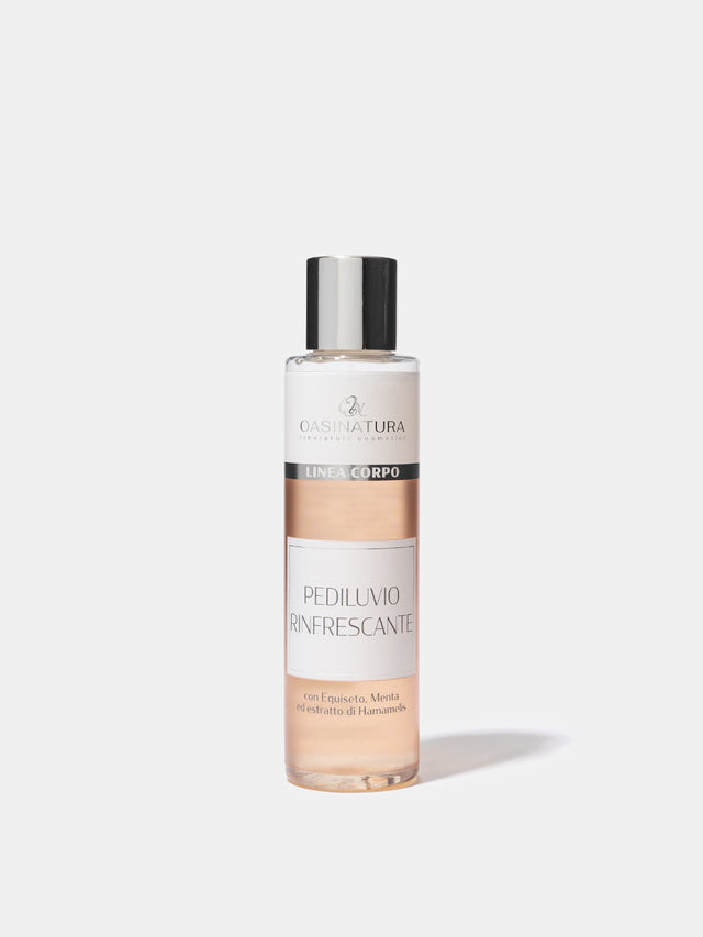 Pediluvio Rinfrescante con Amamelide, Equiseto e Menta  – Cosmetico Oasinatura