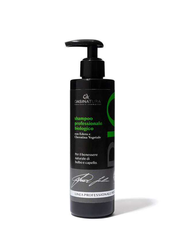 SHAMPOO PROFESSIONALE BIOLOGICO CON EDERA E CHERATINA VEGETALE