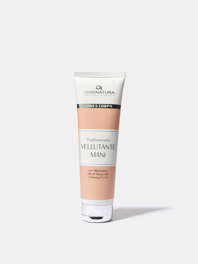 Ristrutturante mani cosmetico vellutante con Olio di Vinaccioli e Allantoina  – Cosmetico Oasinatura