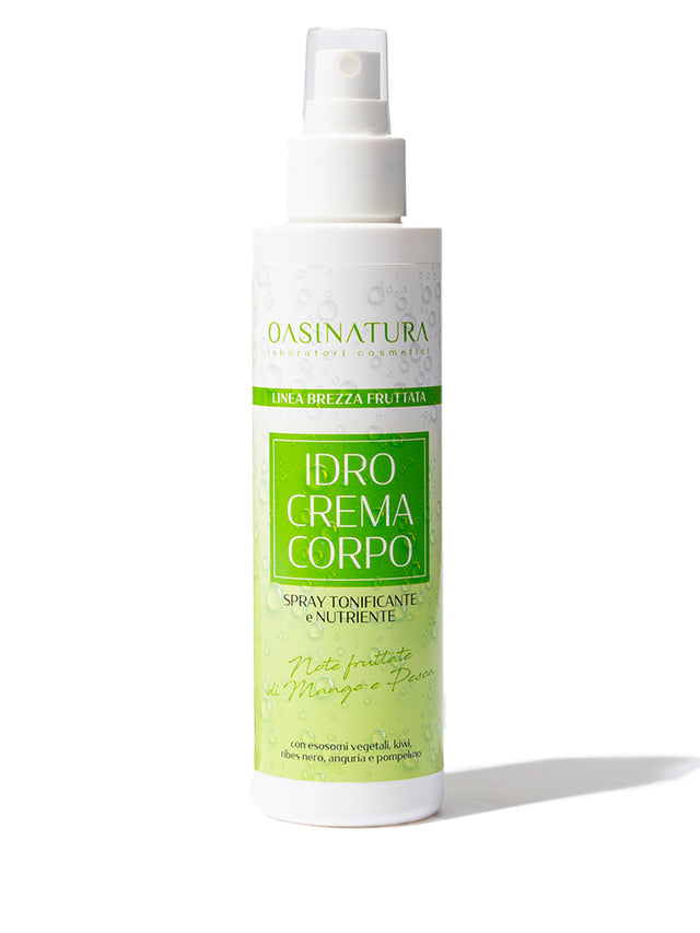 IDROCREMA CORPO - SPRAY TONIFICANTE E NUTRIENTE - NOTE FRUTTATE DI MANGO E PESCA