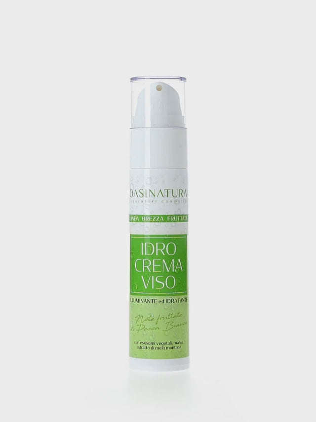 IDROCREMA VISO - ILLUMINANTE ED IDRATANTE - NOTE FRUTTATE DI PESCA BIANCA
