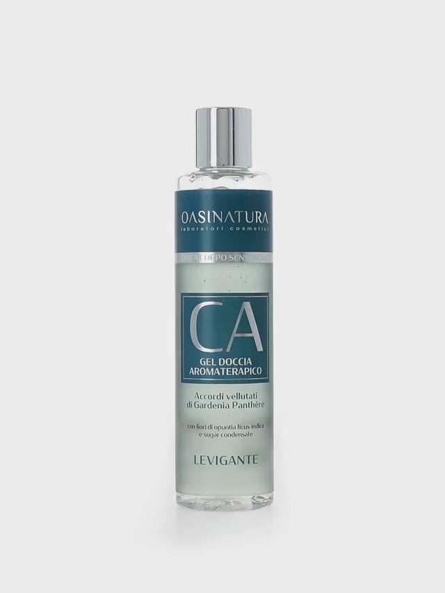 GEL DOCCIA AROMATERAPICO LEVIGANTE CON ACCORDI VELLUTATI DI GARDENIA PANTHÈRE