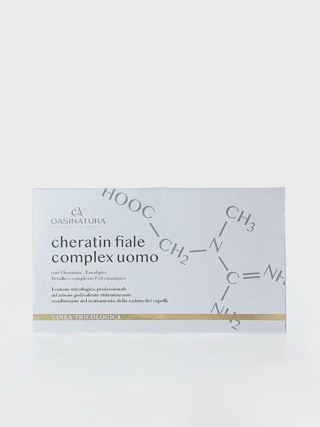 CHERATIN FIALE COMPLEX UOMO - TRATTAMENTO POLIVALENTE RISTRUTTURANTE