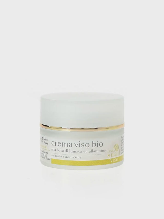 CREMA VISO BIO ALLA BAVA DI LUMACA ED ALLANTOINA