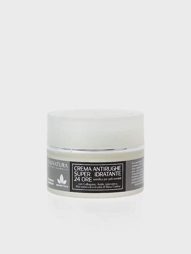 CREMA ANTIRUGHE SUPER IDRATANTE 24 ORE - SPECIFICA PER PELLI SENSIBILI