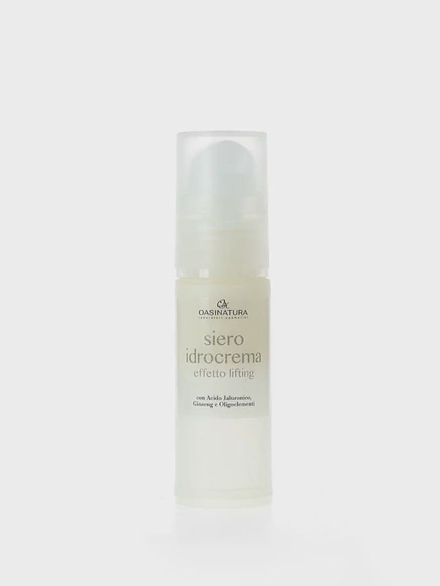 SIERO IDROCREMA EFFETTO LIFTING CON ACIDO JALURONICO, GINSENG E OLIGOELEMENTI