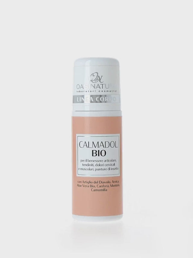 CALMADOL BIO CON ARTIGLIO DEL DIAVOLO, ARNICA, ALOE VERA BIO, CANFORA, MENTOLO E CAMOMILLA