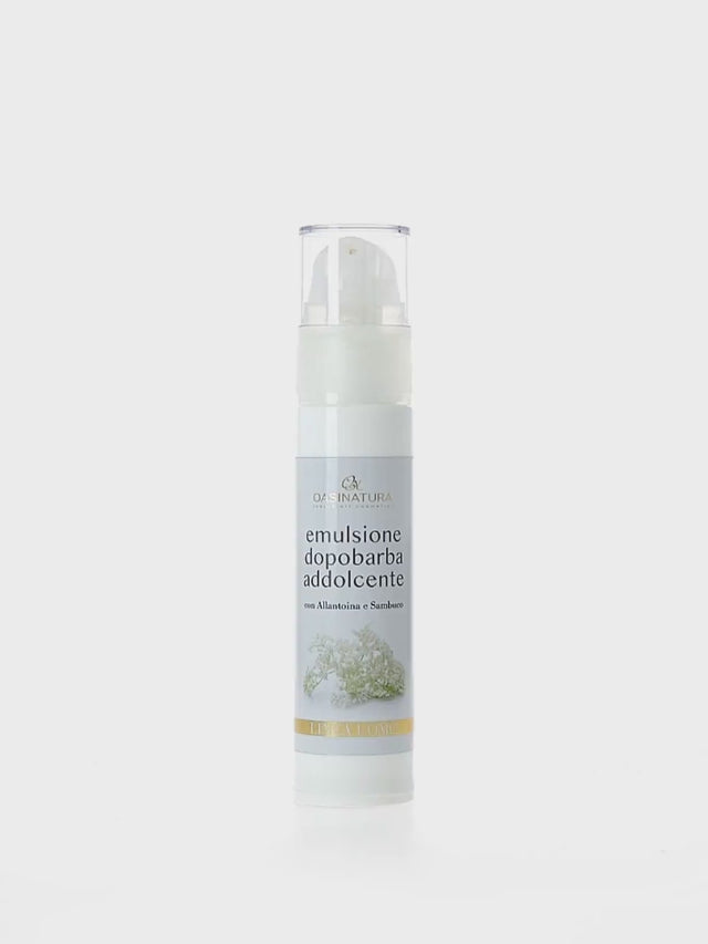 EMULSIONE DOPOBARBA ADDOLCENTE CON ALLANTOINA E SAMBUCO