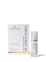 RE-STRUCTURES SIERO GLOBAL ANTI-AGING CON ACIDO JALURONICO, CELLULE STAMINALI VEGETALI FRESCHE E GINSENG