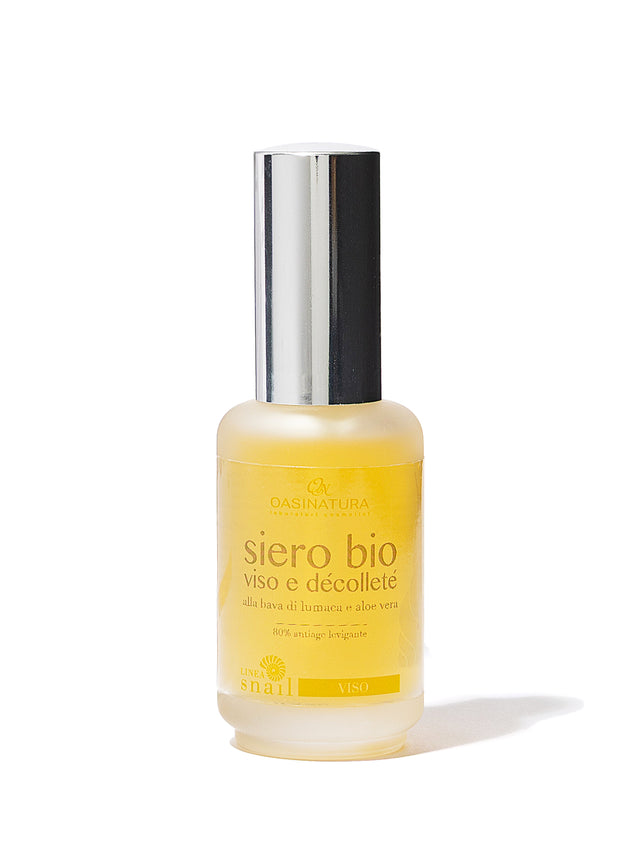 SIERO BIO VISO & DÉCOLLETÉ ALLA BAVA DI LUMACA E ALOE VERA