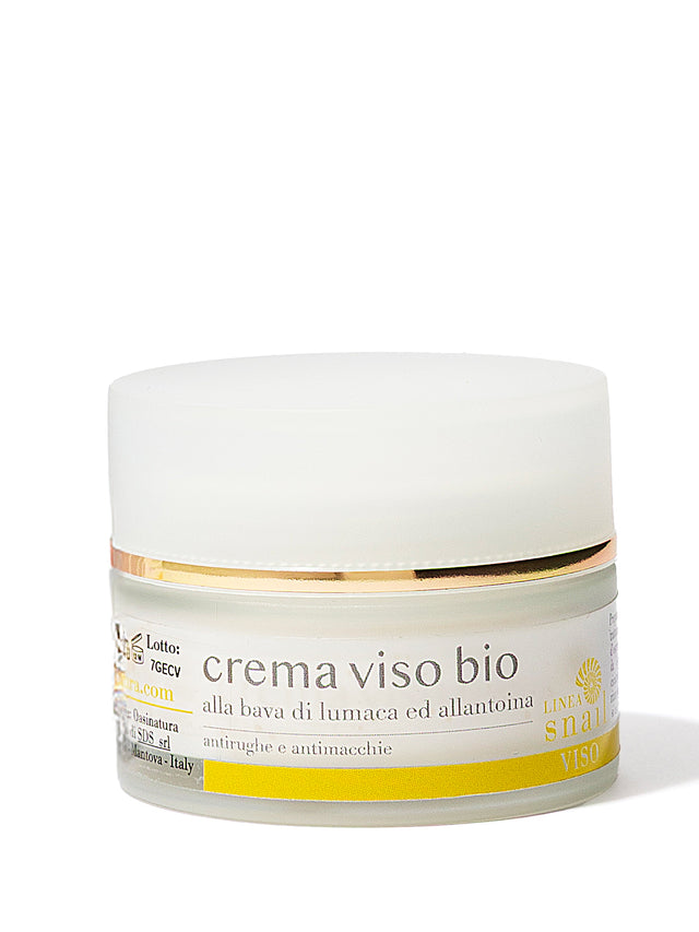 CREMA VISO BIO ALLA BAVA DI LUMACA ED ALLANTOINA